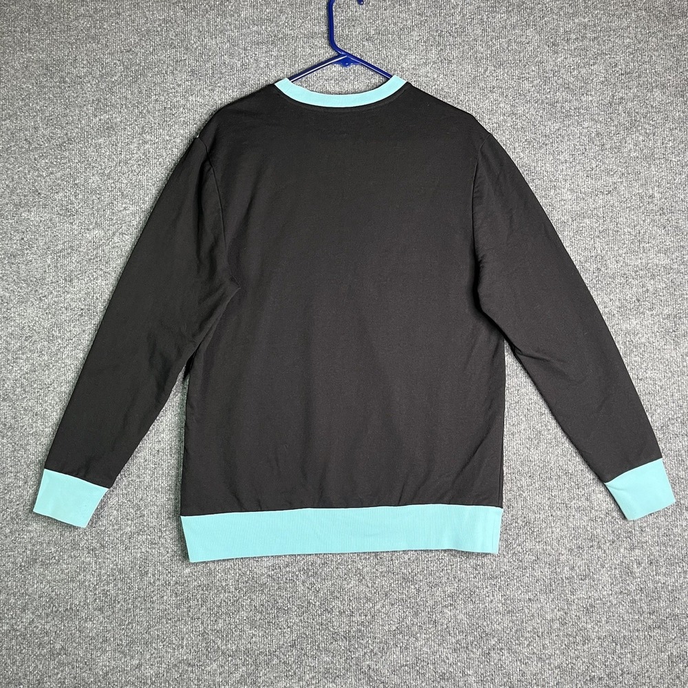 Disney‎ Star Wars Retro Sweatshirt Adult M Black Millennium Falcon Crewneck - Picture 4 of 5